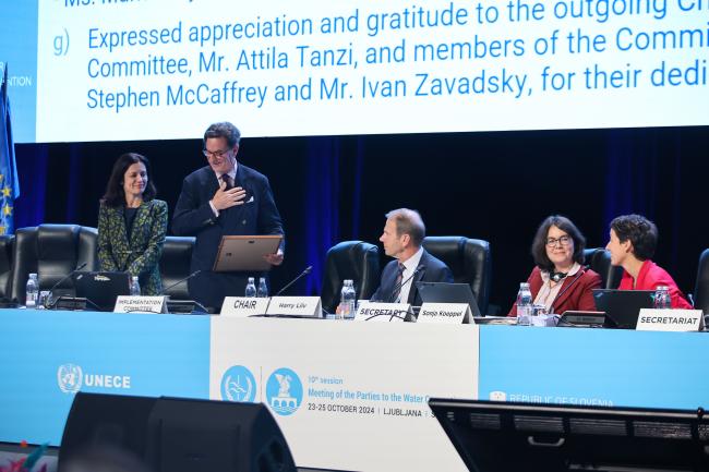 Implementation Commitee Chair Attila Tanzi was thanked and congratulated for his work 