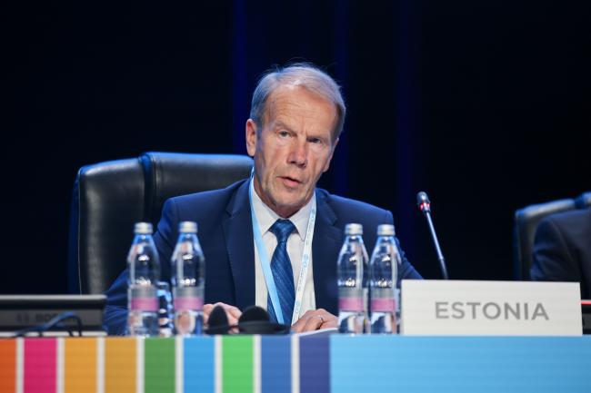 Water Convention Chair Harry Liiv, Estonia