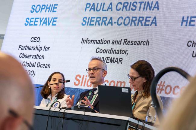 Gideo Henderson, UK DEFRA - Ocean Day -27oct24-photo