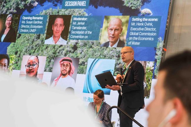 Henk Ovink, Global Commission on the Economics of Water - Forest and Water -24oct24-photo