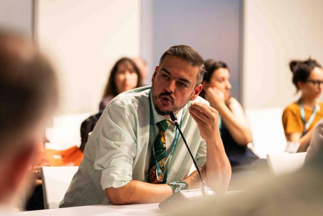 Henry Novion, Director of Genetic Heritage, Ministry of Environment of Brazil - Brogota -24oct24-photo