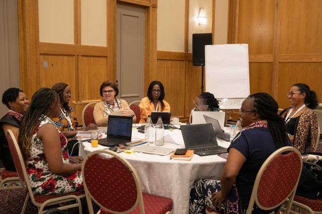 Different stakeholder groups meet informally throughout the day