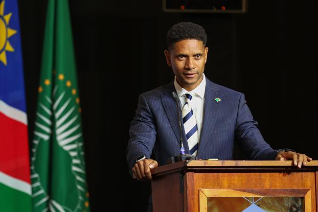 Gabriel Pollen, National Coordinator, Zambia's Disaster Management and Mitigation Unit