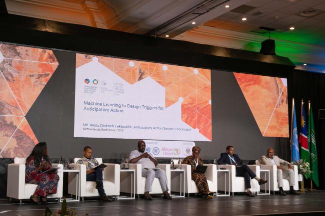 Panel speakers for the thematic session 'Leveraging Technology to Reduce Disaster Risks, Losses and Damages'