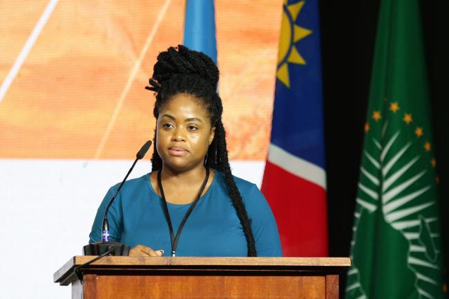 Ashllah Mmusi, Program Manager, Southern Africa Federation of the Disabled (SAFOD)