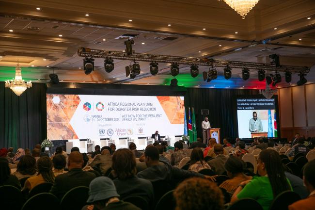 Delegates gather to discuss the Windhoek Declaration
