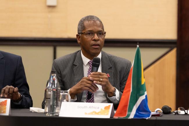 Velenkosini Hlabisa, Minister of Cooperative Governance and Traditional Affairs, South Africa