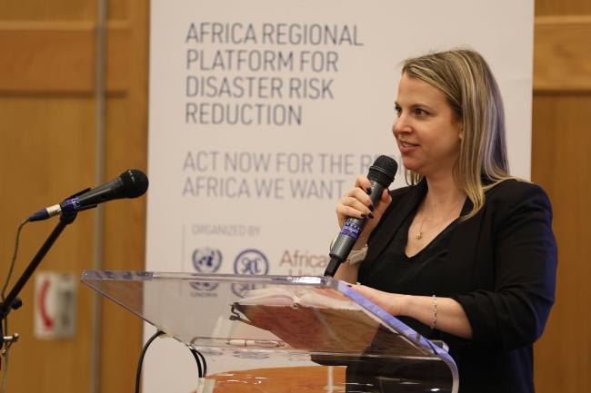 Fruzsina Straus, Head, DRR Unit, Disaster and Conflicts Branch, UN Environment Programme (UNEP)
