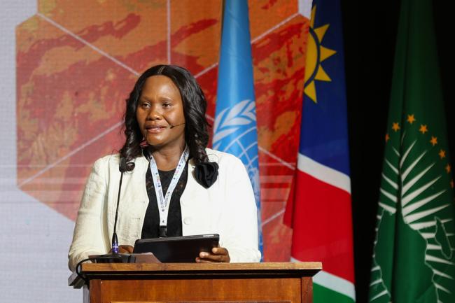 Hellen Likando, Director of Directorate Disaster Risk Management, Office Prime Minister, Namibia