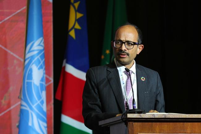 Kamal Kishore, Special Representative of the UN Secretary-General for DRR, and Head of UNDRR