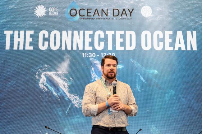 Joseph Appiott, CBD Secretariat - Ocean Day -27oct24-photo
