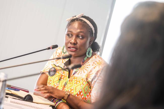 Joyce Peshy, CBD Women's Caucus - Forest and Water -24oct24-photo