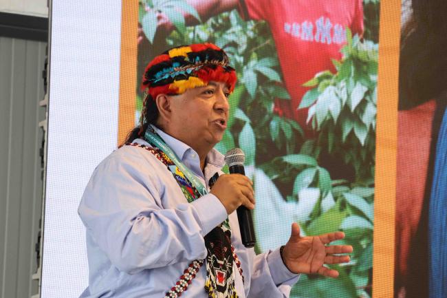 Juan Carlos Jintiach, Global Alliance of Territorial Communities - Forest and Water -24oct24-photo