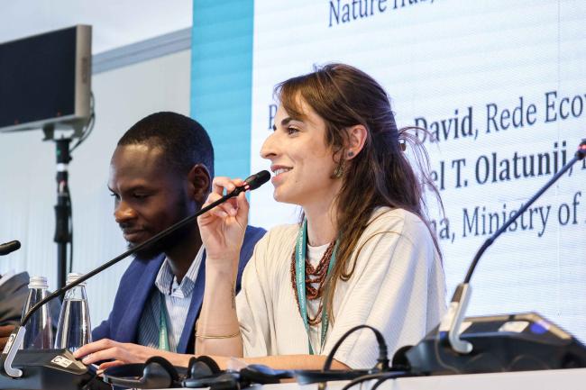 Karina David, Rede Ecovida--Instituto Brasil Organico and INOFO - Food Day -28oct24-photo