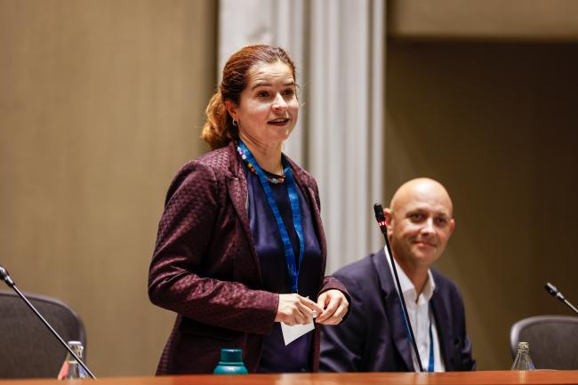 Leila Benali, Minister of Energy Transition and Sustainable Development for the Kingdom of Morocco_recovery-recycling-reclamation_montreal-protocol-ozone-mop36_27Oct2024.jpg
