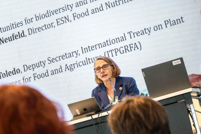 Lynnette Neufeld, Director, ESN, Food and Nutrition Division, FAO - Food Day -28oct24-photo