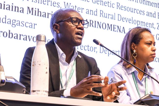 Mr. Onismus Chipfunde, Head of the Genetic Resources and Biotechnology Institute, Ministry of Lands, Agriculture, Fisheries, Water and Rural Development, Zimbabwe - Food Day -28oct24-photo