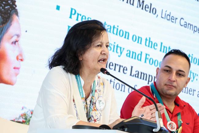 Nelly Antonia Velandia Avendaño, Convención Nacional Campesina - Food Day -28oct24-photo