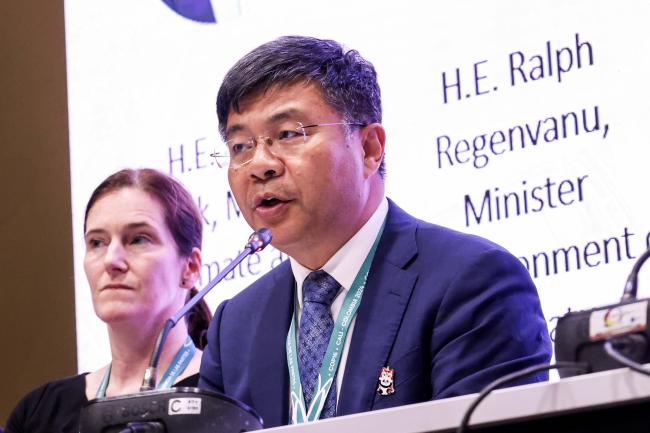 Ning Liu, Director General Level Ministry of Ecology and Environment, China - HLNBSAP-30oct24-photo