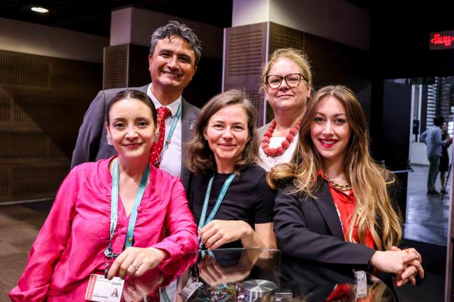 Organizers - Melissa Laverde Ramirez, Diego Ochoa, Karen Kraushaar, and Katherine Madden, NBSAP AP - HLNBSAP-30oct24-photo