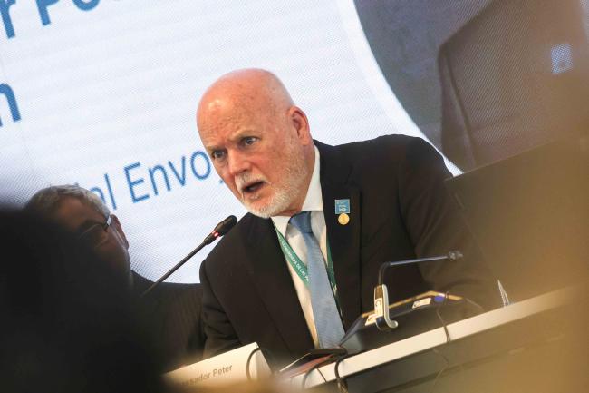 Peter Thomson, UN Secretary-General's Special Envoy for the Ocean - Ocean Day -27oct24-photo