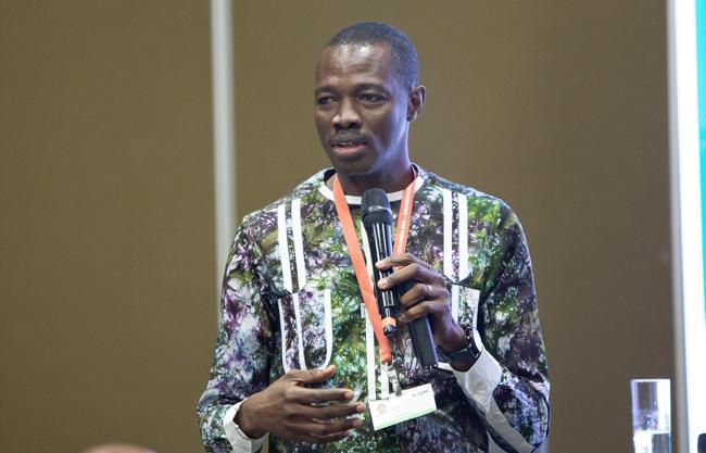 Roger Baro, Minister of the Environment, Water and Sanitation; Burkina Faso - Ministerial Lunch - 30Oct