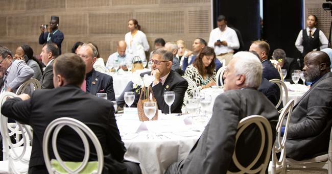 Tables - Ministerial Lunch - 30Oct