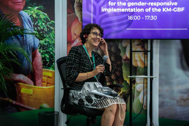 Tanya McGregor, UNEP - gender target 23 -23oct24-photo