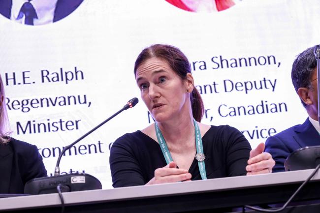 Tara Shannon, Assistant Deputy Minsiter, Canadian Wildlife Service, Environment and Climate Change - HLNBSAP-30oct24-photo