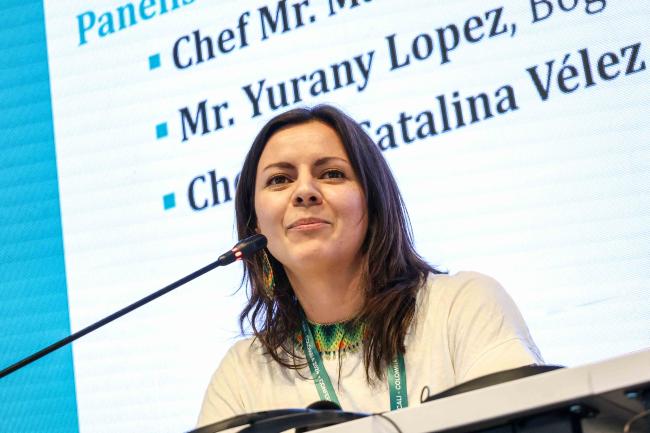Yurany Lopez, Bogotá Earth Market - Food Day -28oct24-photo