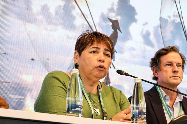 Zoila Bustamante Cardenas, CONAPACH - Ocean Day -27oct24-photo