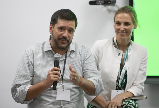 and Stefania Avanzini, Director WBCSD, Agriculture & Food and OP2B - Target 18 - 27October2024