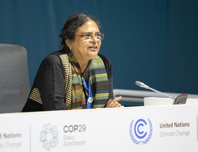 Sheela Patel, Director, SPARC - Towards a locally efficient mechanism - 18 Nov 2024