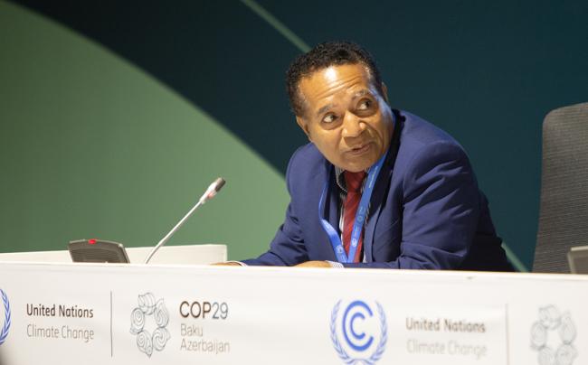 Adao Soares Barbosa, Special Envoy, Climate Affairs for the Democratic Republic of Timor-Leste - Accelerating Climate Action and Finance - 15 Nov2024