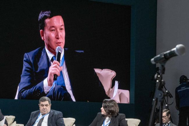 Arsen Zhakanbayev, Ministry of Water Resources and Irrigation, Kazakhstan - UNEP - COP29 Side Event 19NOV_1233151-21