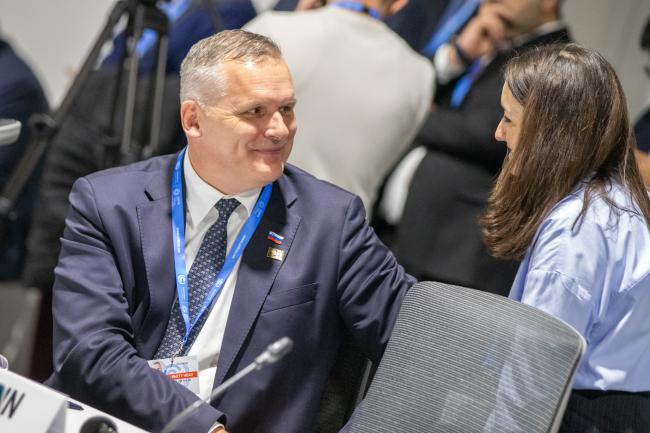 Bojan Kumer, Minister of the Environment, Climate and Energy, Slovenia 