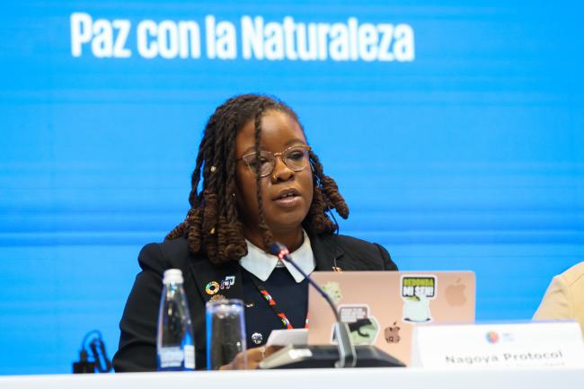 Nagoya Protocol MOP 5 President Nneka Nicholas, Antigua and Barbuda