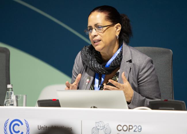 Diann Black Layne, Antigua and Barbuda - SCF for COP 29 - 13 Nov2024