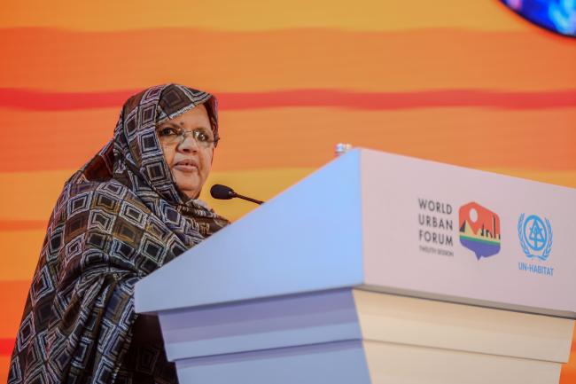 Fatimatou Abdel Malick, President, Nouakchott Region, Mauritania