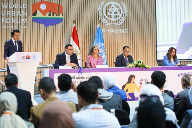 Opening press conference for the twelfth session of the WUF