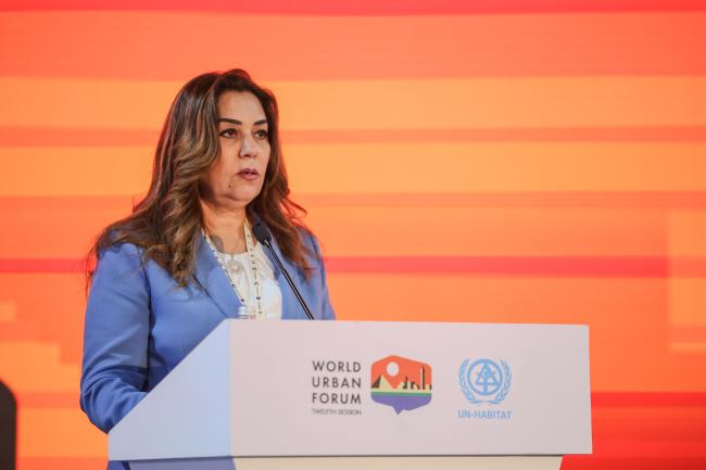 Manal Awad, Minister of Local Development, Egypt 