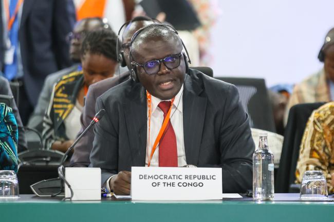 Crispin Mbadu, Minsiter of Urban and Housing, Democratic Republic of Congo 