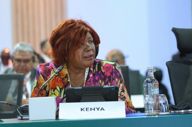 Alice Wahome, Minister of Lands, Public Works, Housing and Urban Development, Kenya 