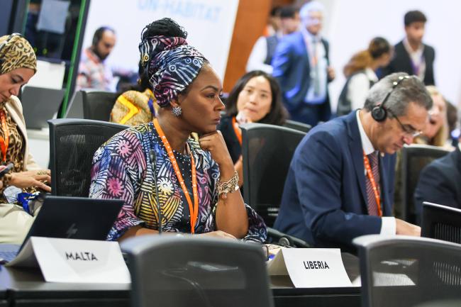 Ellen Olounfe Pratt, Deputy Minister for Urbanization, Ministry of Internal Affairs, Liberia 