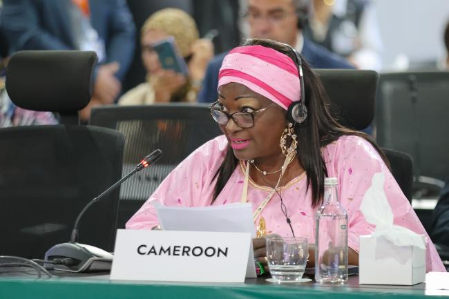 Celestine Ketcha Courtes, Minister of Housing and Urban Development, Cameroon 