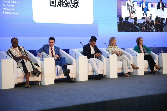 View of the panel during Dialogue 2 