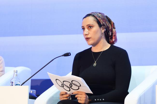  Aya Medany, International Olympi Committee 