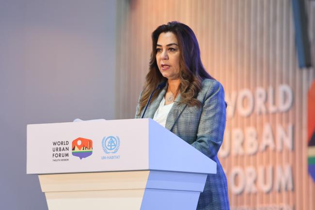 Manal Awad, Minister of Local Development, Egypt 