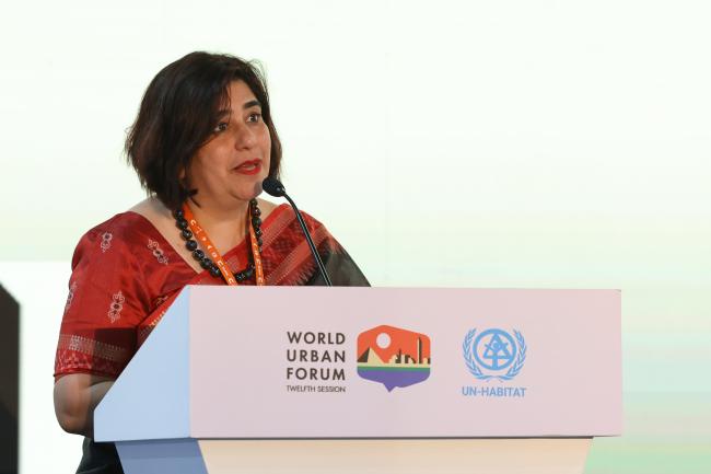 Shipra Narang Suri, Chief, Urban Practices Branch, UN-Habitat 
