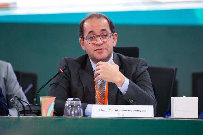 Ahmed Kouchouk, Minister of Finance, Egypt 